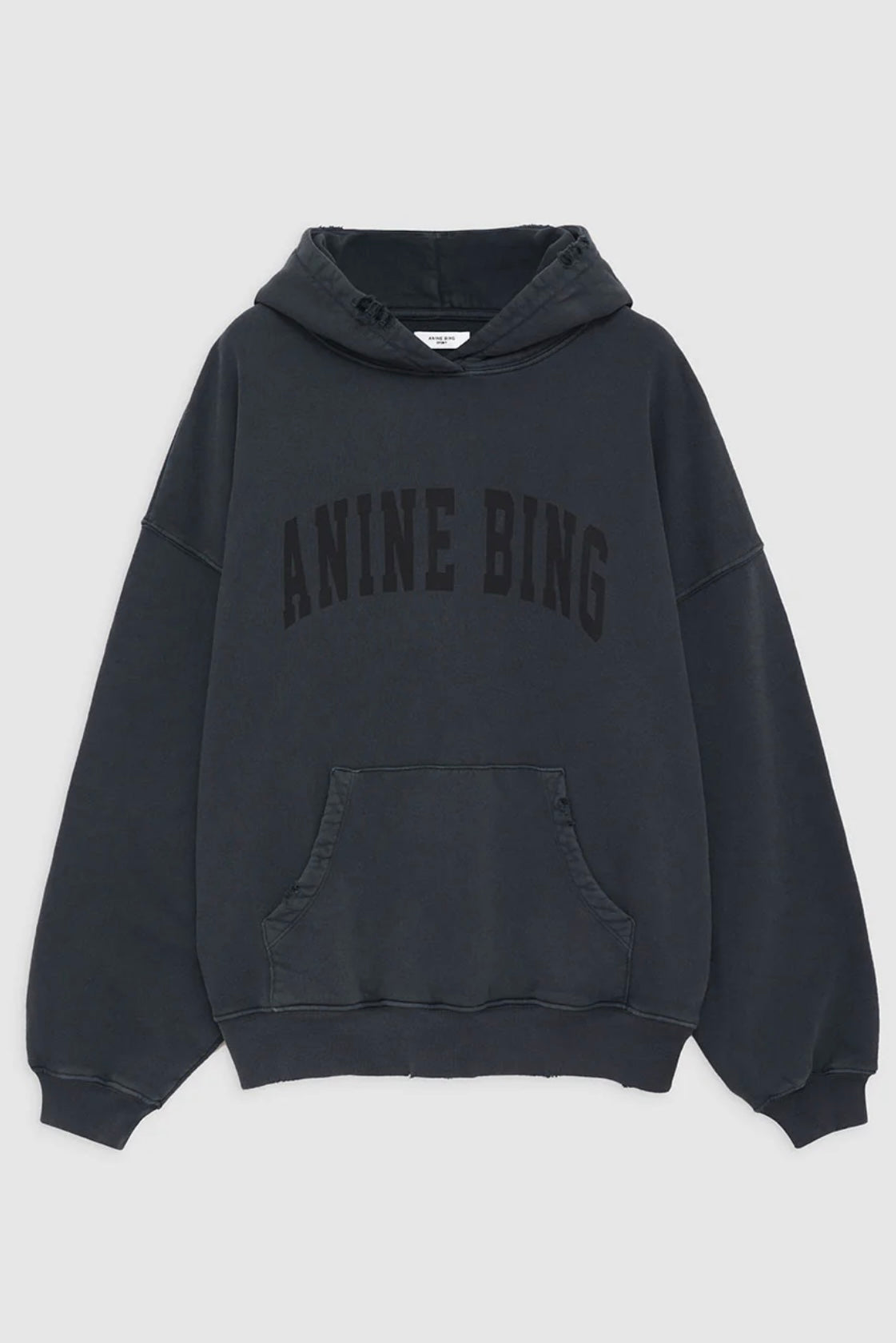 Anine Bing - Harvey Sweatshirt dark washed black – Kiman Woman