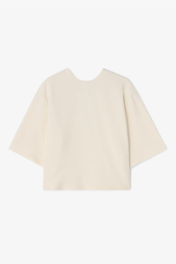 Dagmar - Woven Bouclé t-shirt