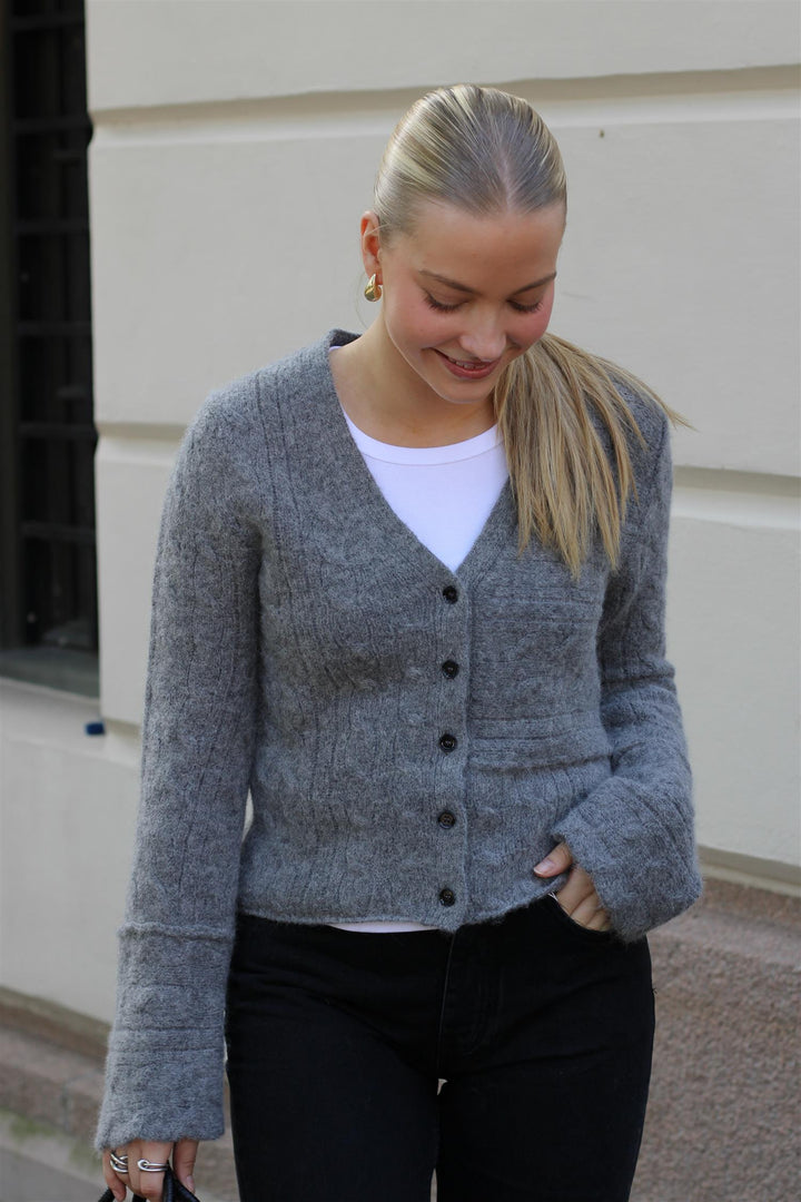 Dagmar - Cable Knit Cardigan