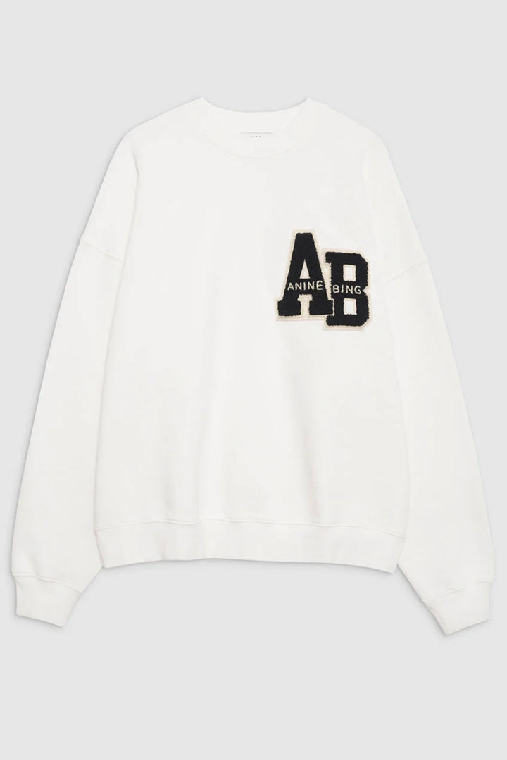 Anine Bing - Miles Oversized Sweatshirt Letterman