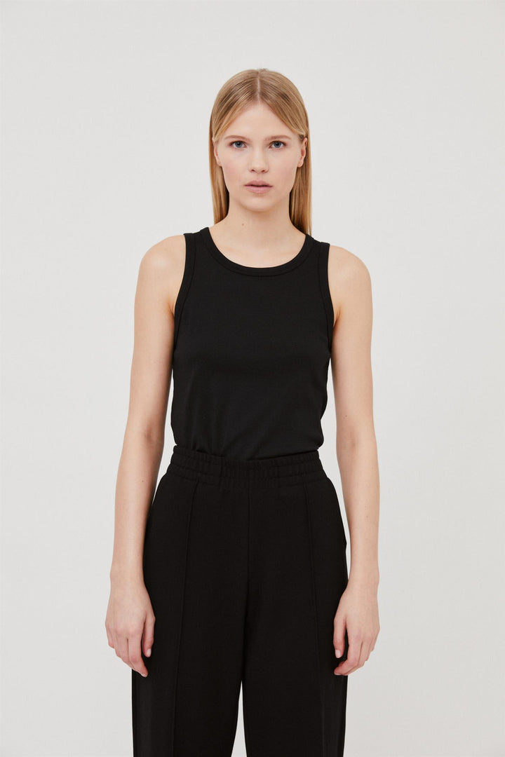 Julie Josephine -  Sleeveless Roundneck Rib Top (Ella)