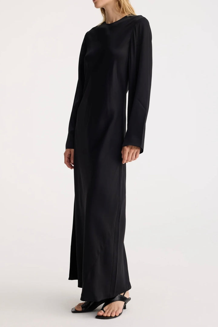 Róhe - Minimal Wide Sleeved Satin Dress