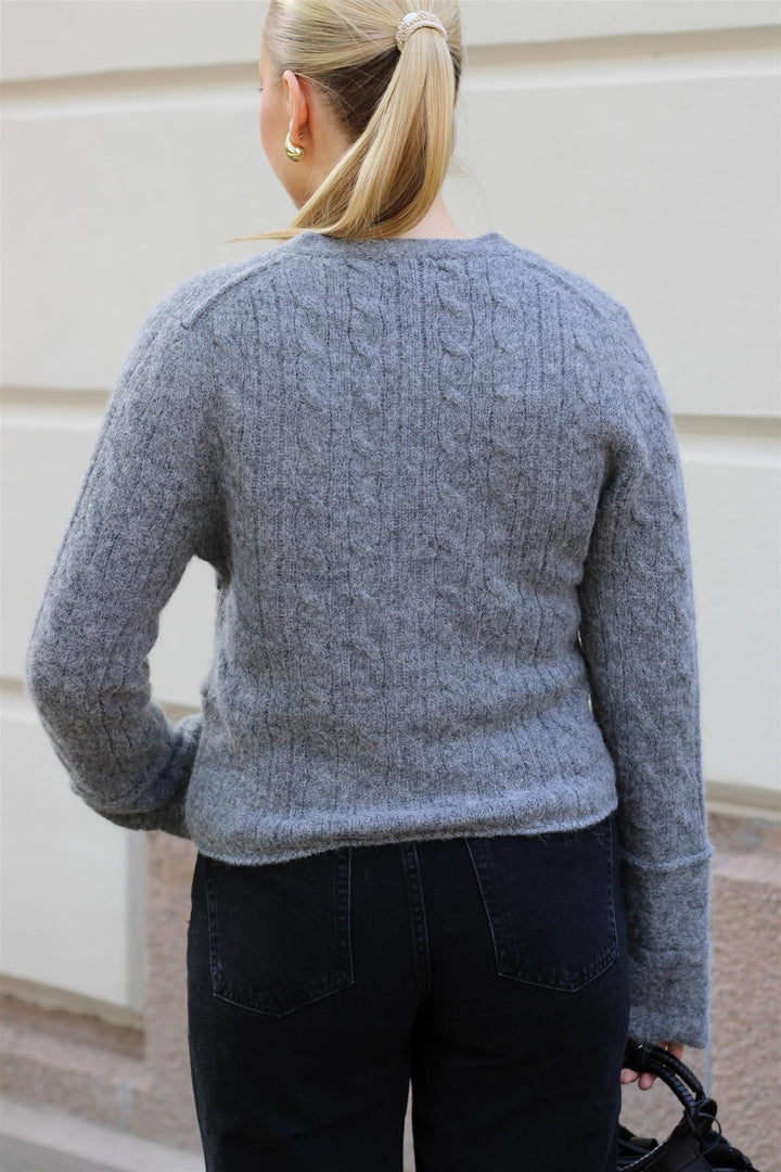 Dagmar - Cable Knit Cardigan