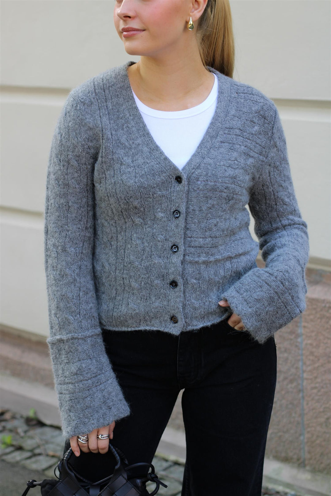 Dagmar - Cable Knit Cardigan