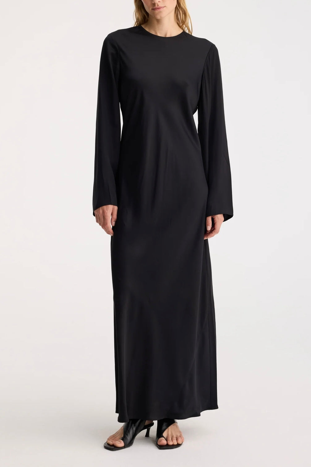 Róhe - Minimal Wide Sleeved Satin Dress