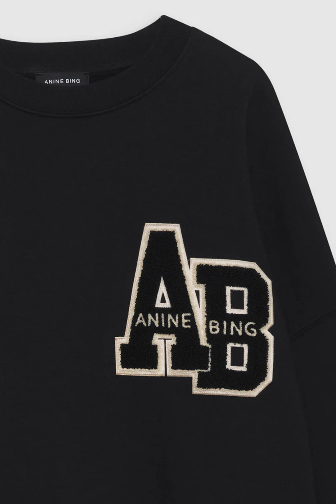 Anine Bing - Miles Oversized Sweatshirt Letterman black