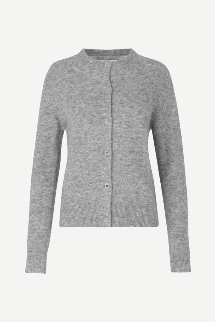 Samsøe Samsøe - Nor Short Cardigan Grey Mel