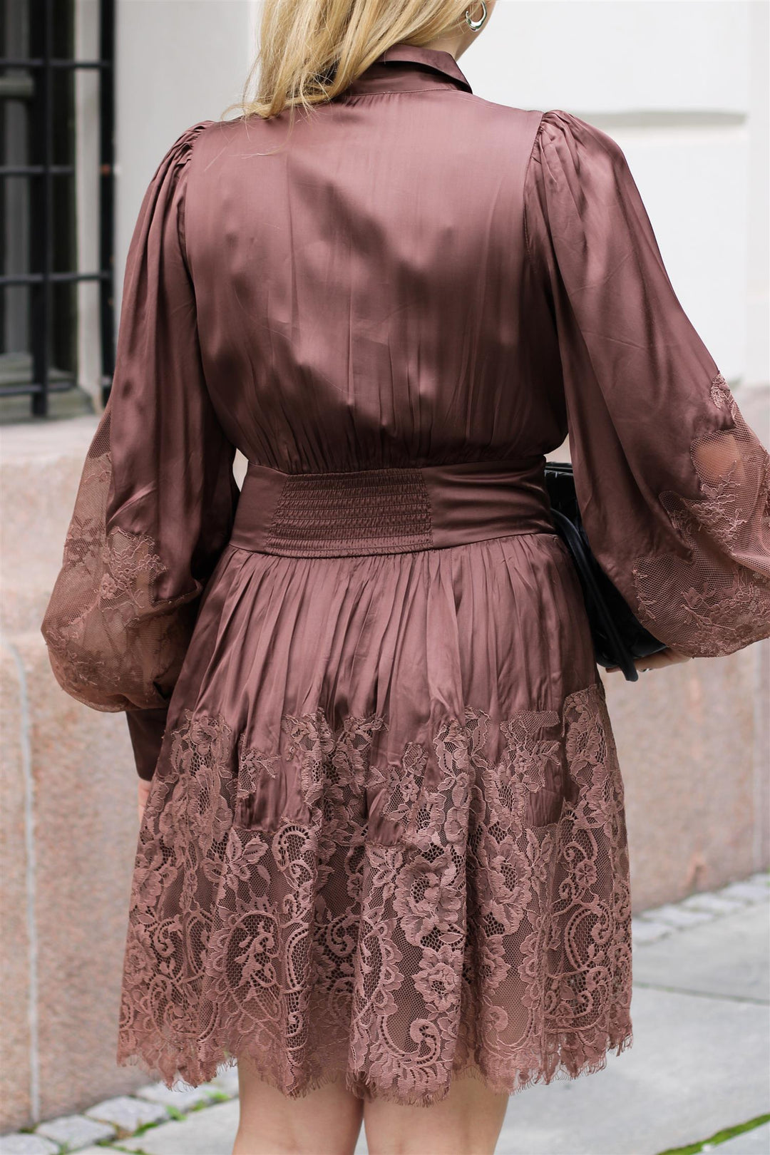 ByTimo - Satin Lace Dress