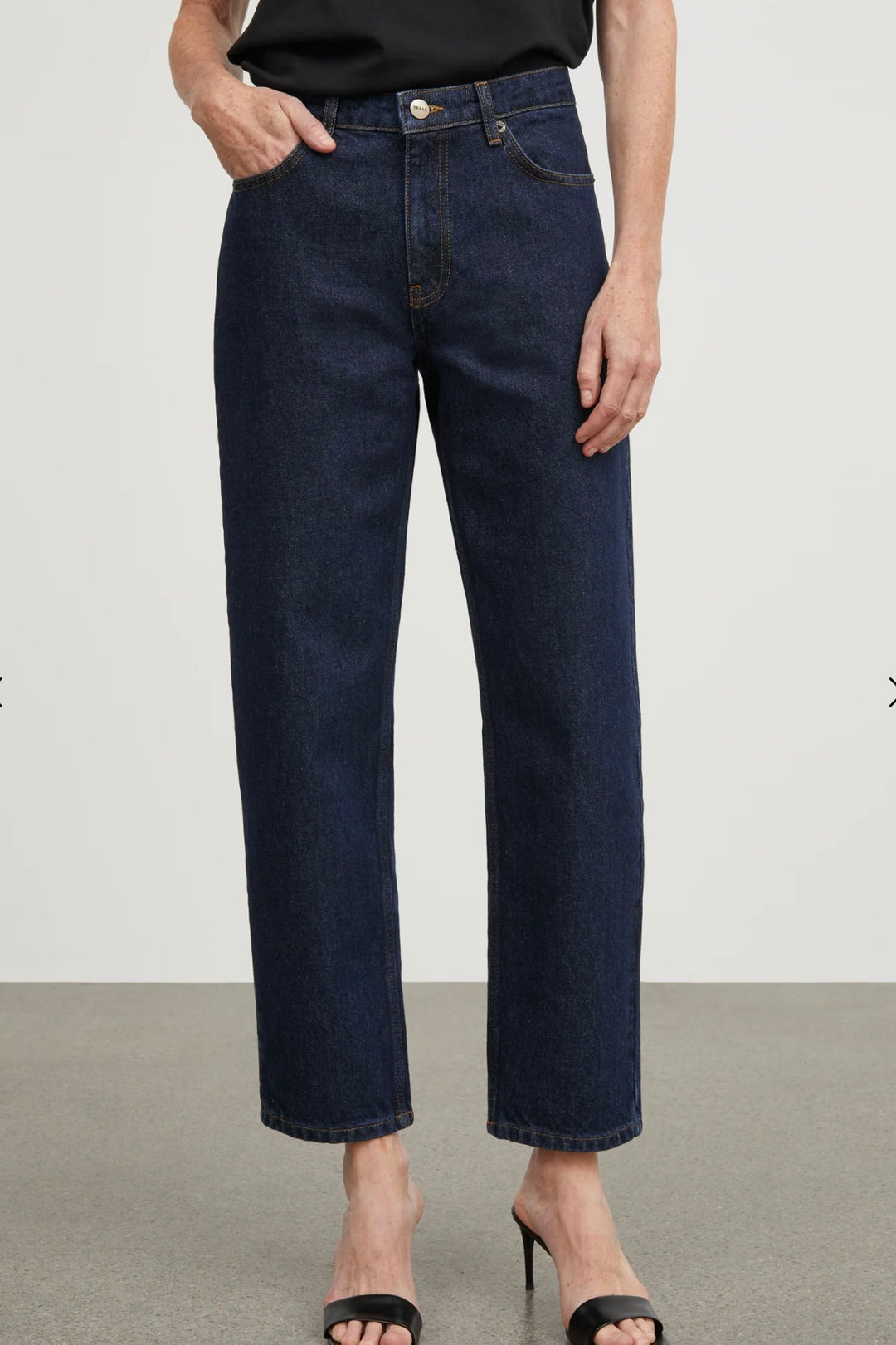 Skall Studio - Allison cropped jeans indigo blue