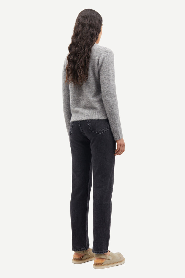 Samsøe Samsøe - Nor Short Cardigan Grey Mel