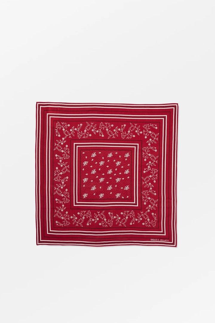 Skall Studio - Classic Scarf Aurora Red