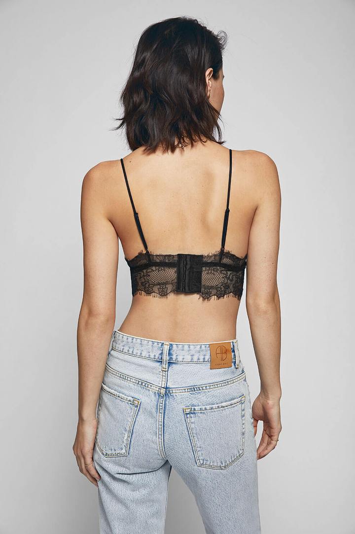 Anine Bing Lace Bralette Kiman Woman