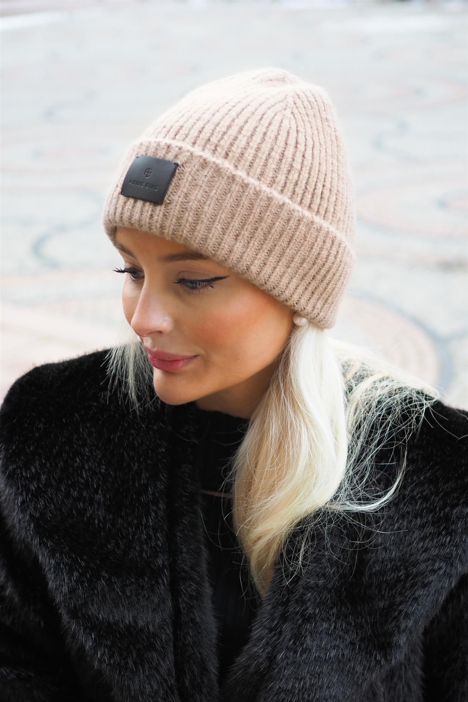 Anine Bing Elia Beanie Kiman Woman